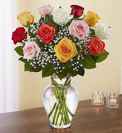 Rose Elegance™ Premim Assorted Roses